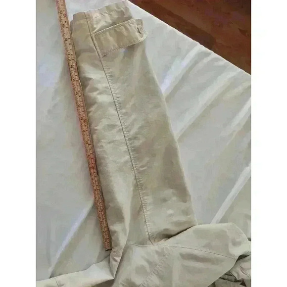 Lands End Womens Jacket Coat Beige Size XL WITH HOOD - Picture 4 of 8